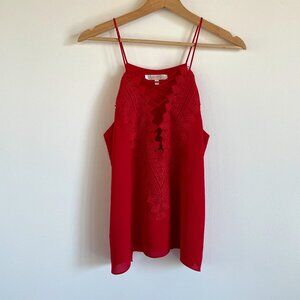 Strappy Camisole with Lace Details